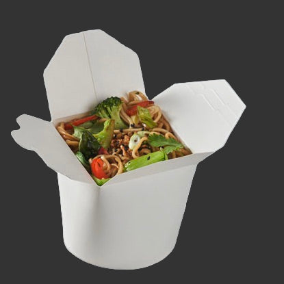 Papier Nudel-Box / in 3 Füllmengen