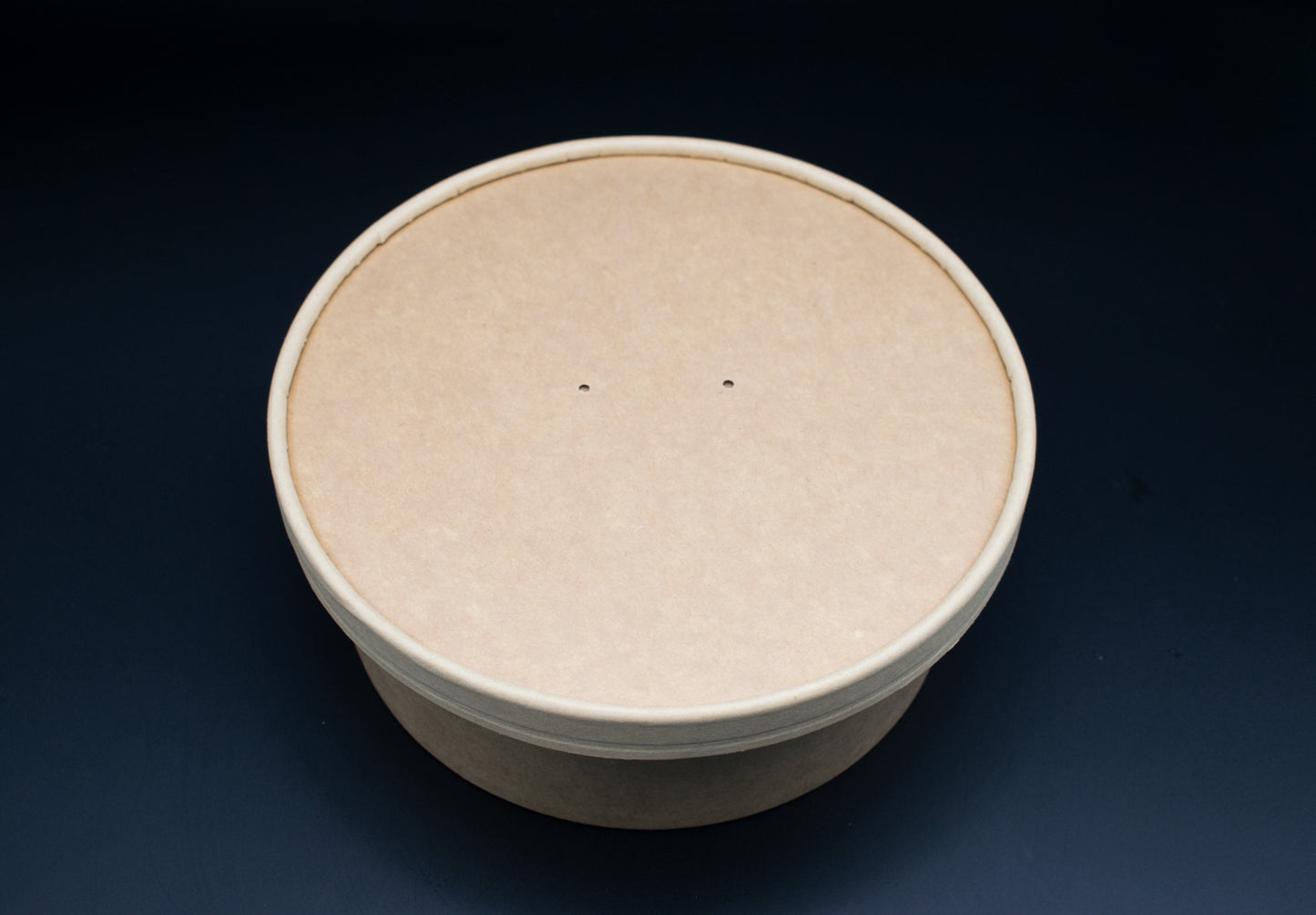Schüssel aus Kraftpapier mit Pappdeckel, in 2 Füllmengen