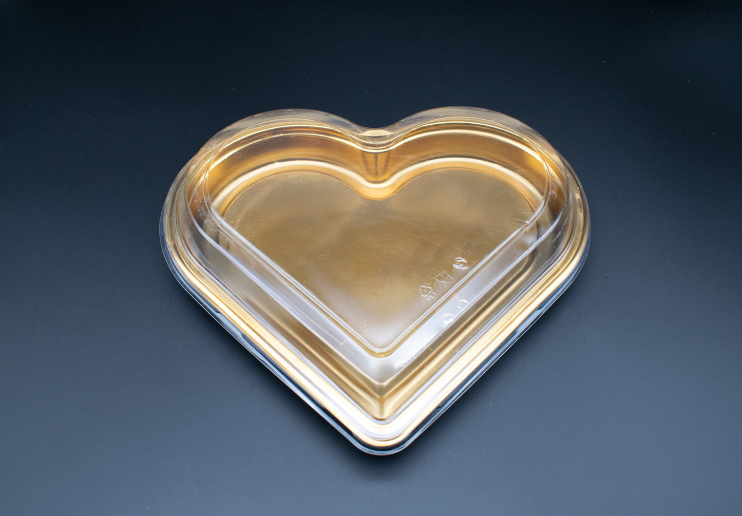 Herzbox mit Klardeckel / 190x186x50 mm / 600 Stk.