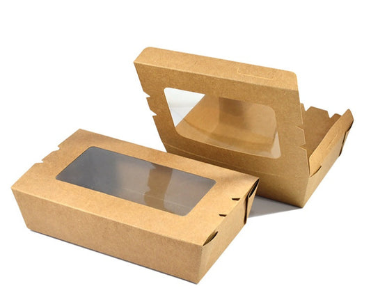 Sichtfenster-Box aus Pappe / 6 Größe